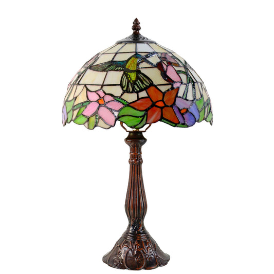 Hummingbird Leadlight Stained Glass Table Lamp Table Lamp G&G Bros