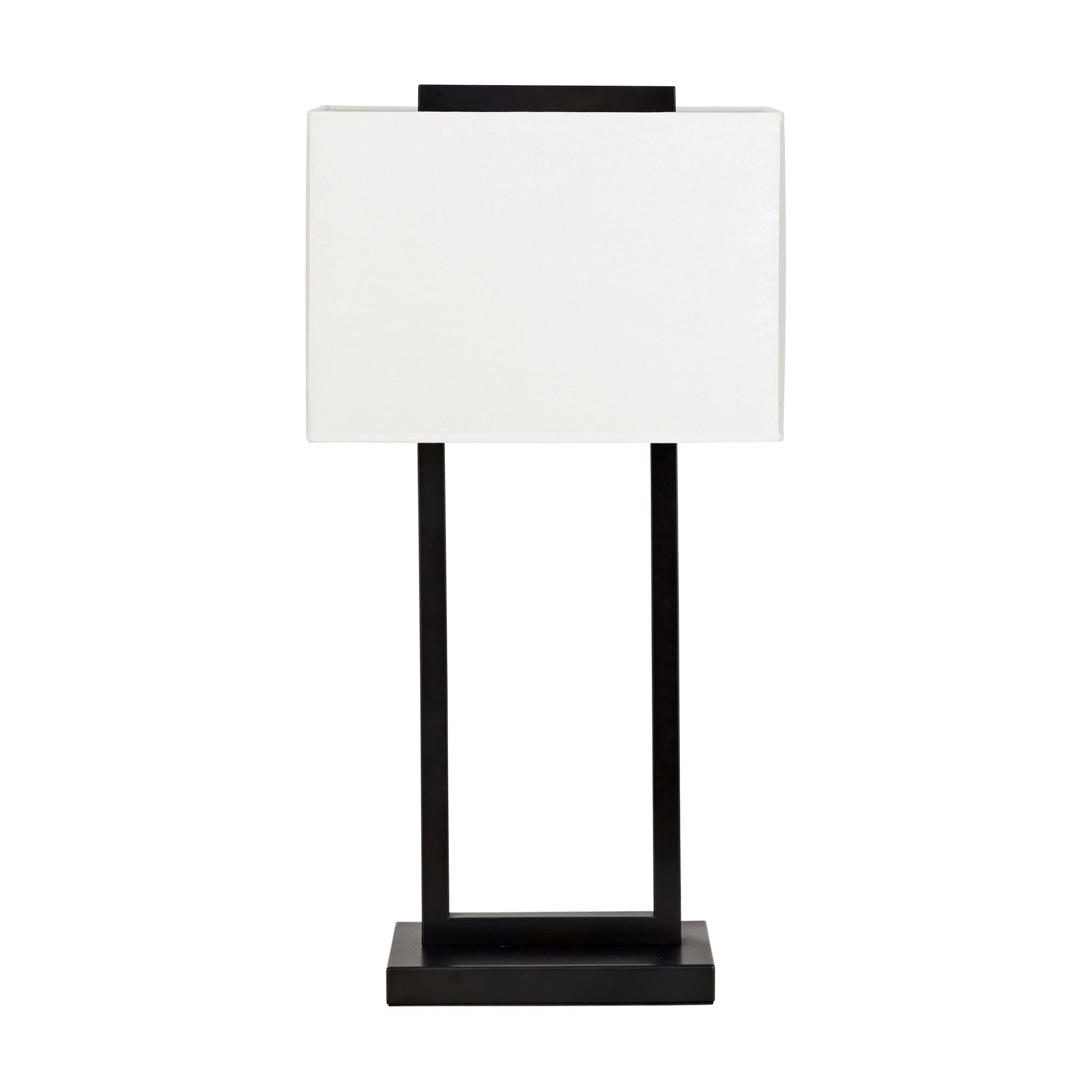Huxley Linen Table Lamp - Bronze Table Lamp Bloomingdales Lighting   