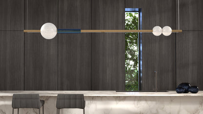 Comet Linear Tube Pendant Light Pendant Light ILANEL