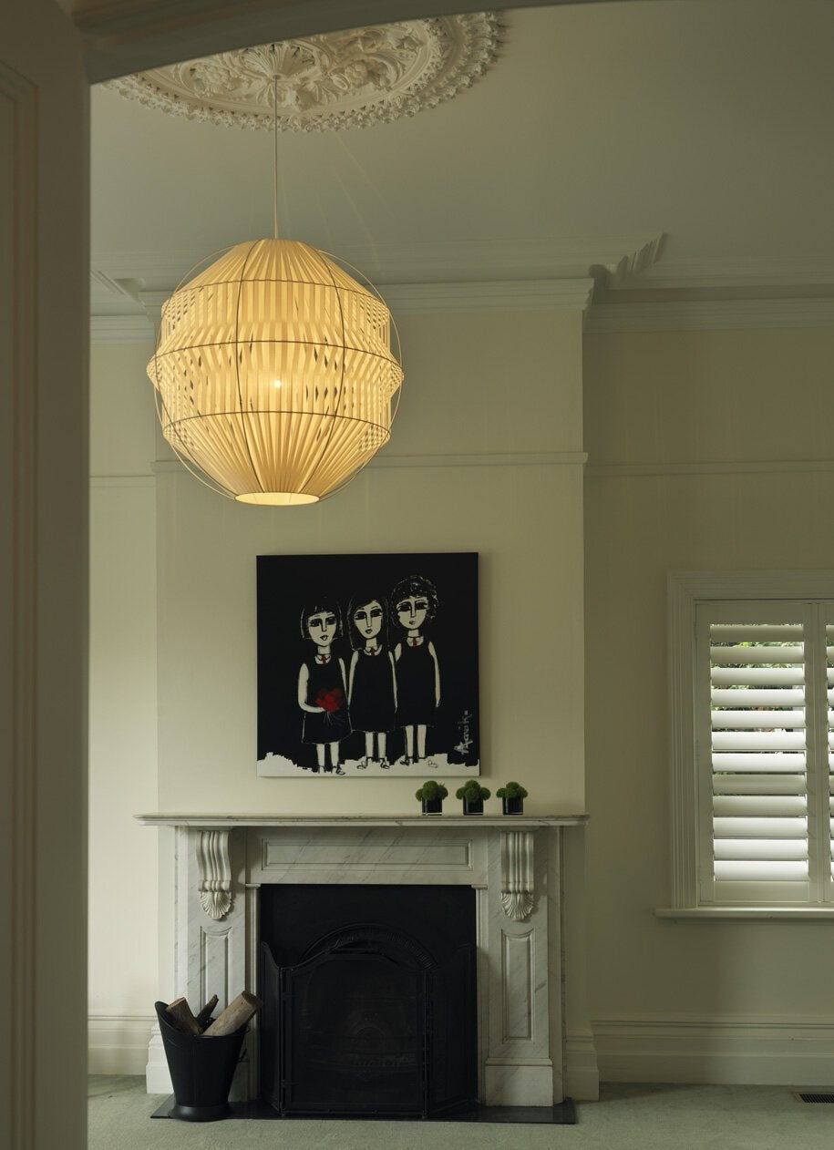 Kahdu Sculptural Hand Woven Pendant Light Pendant Light ILANEL