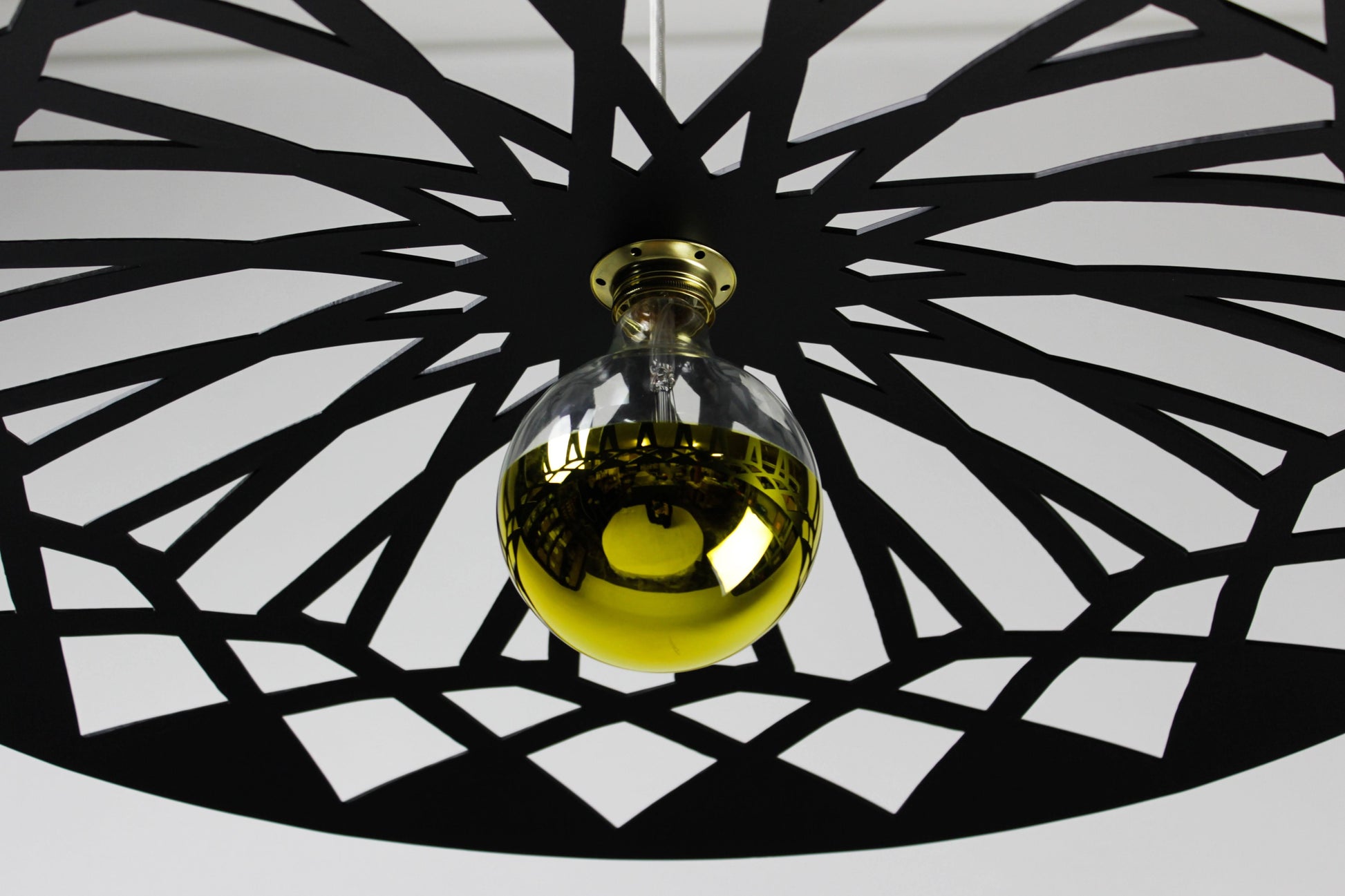 Lattice Moorish Architectural Pendant Light Pendant Light ILANEL