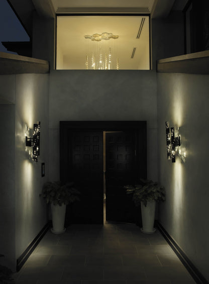 Stardust Double Fluted Wall Light Wall Light ILANEL