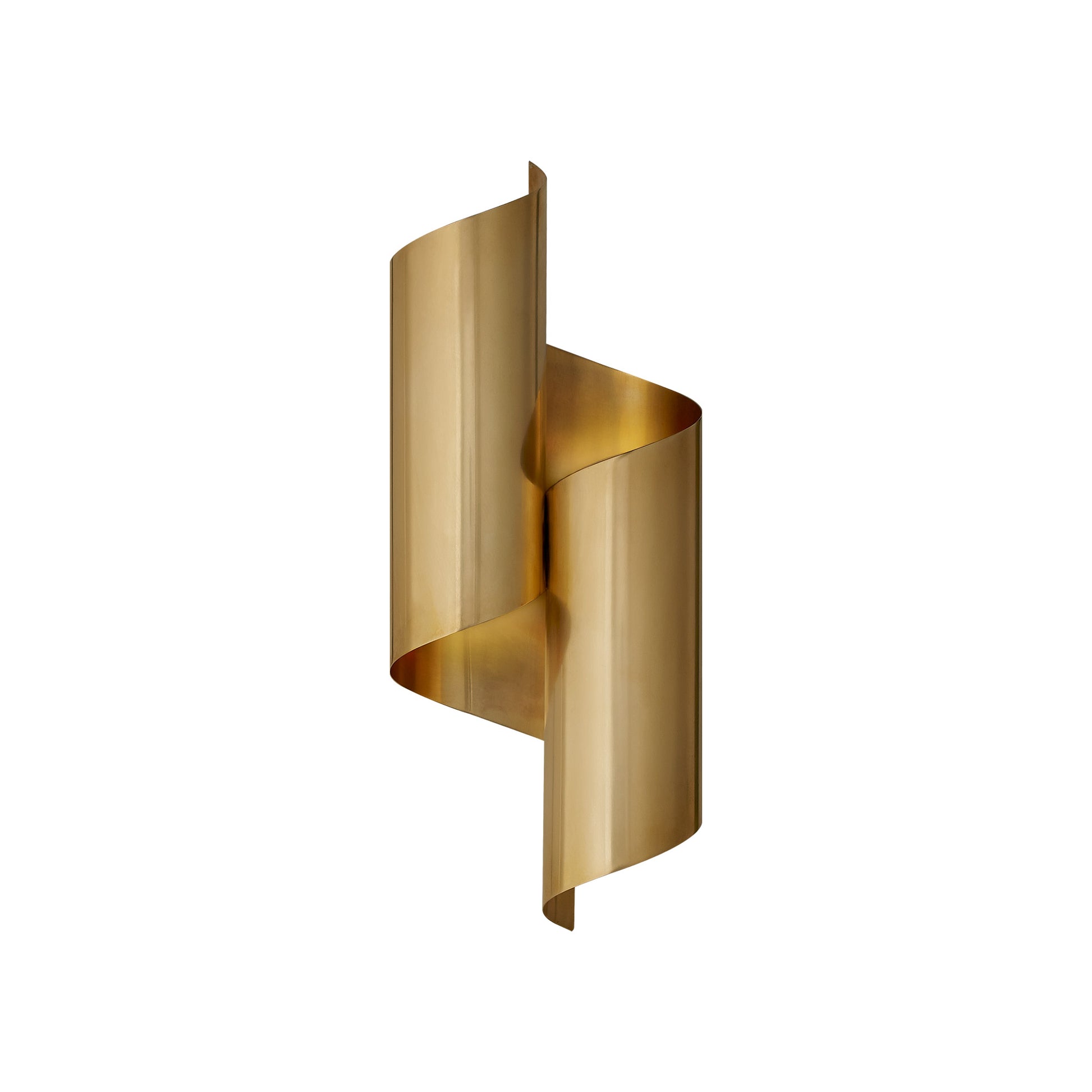 AERIN Iva Medium Wrapped Wall Sconce Wall Light Bloomingdales Lighting Brass