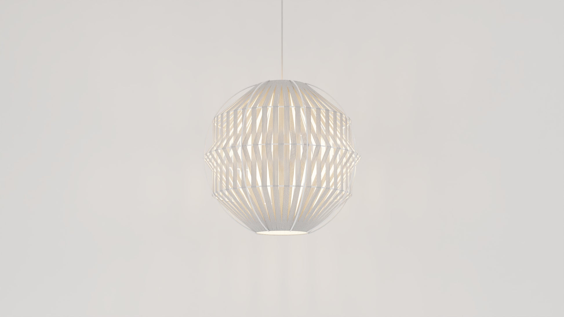 Kahdu Sculptural Hand Woven Pendant Light Pendant Light ILANEL