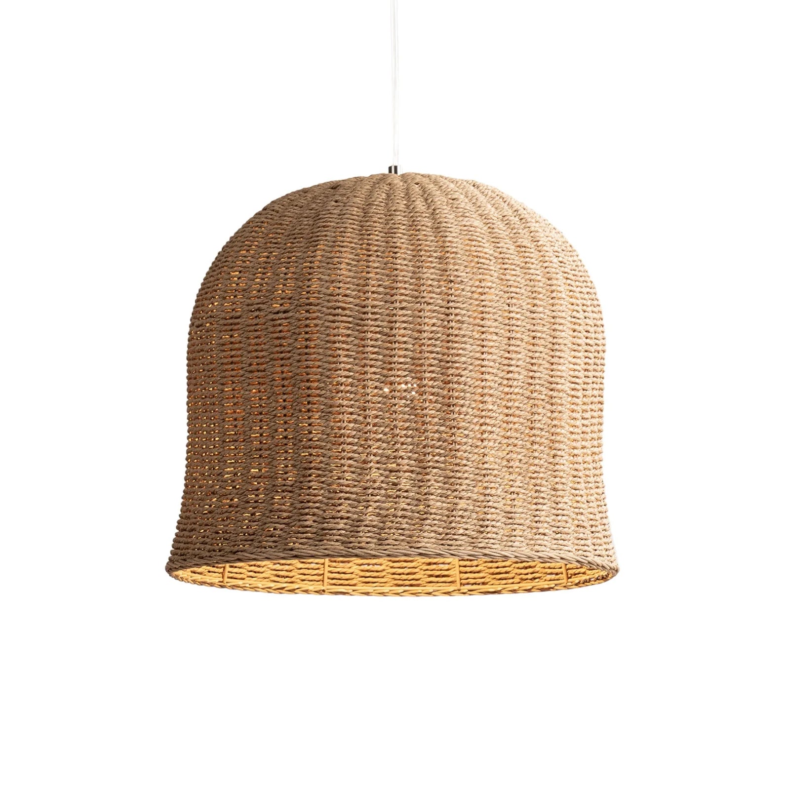 Kiawah Natural Rattan Pendant Light Pendant Light Mayfield Lighting