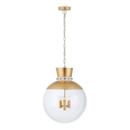 Julie Neill Lucia Large Glass Pendant Light - Matte White Pendant Light Bloomingdales Lighting Gild  