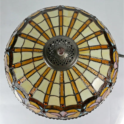 Madonna Beaded Stained Glass Table Lamp Table Lamp G&G Bros