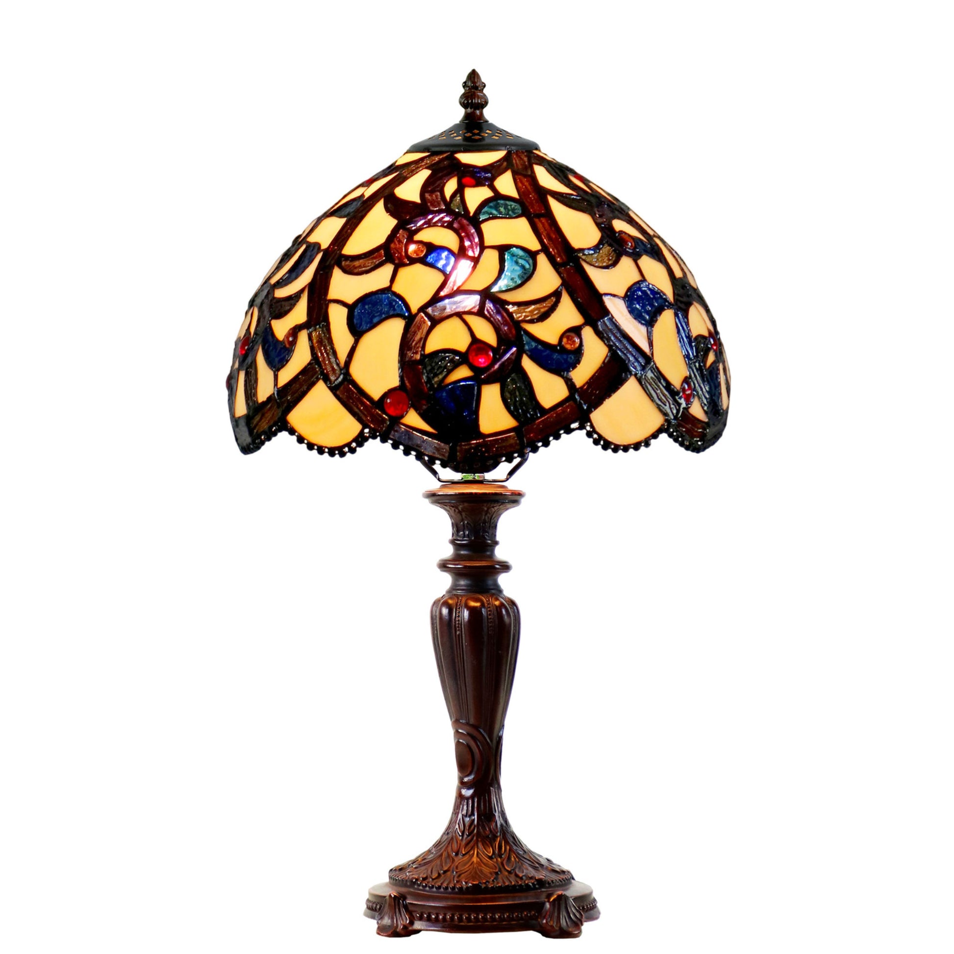 Maiko Stained Glass Table Lamp Table Lamp G&G Bros