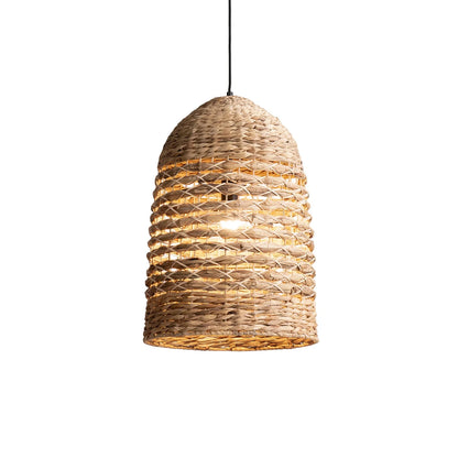 Malik Hand Woven Seagrass Pendant Light Pendant Light Mayfield Lighting