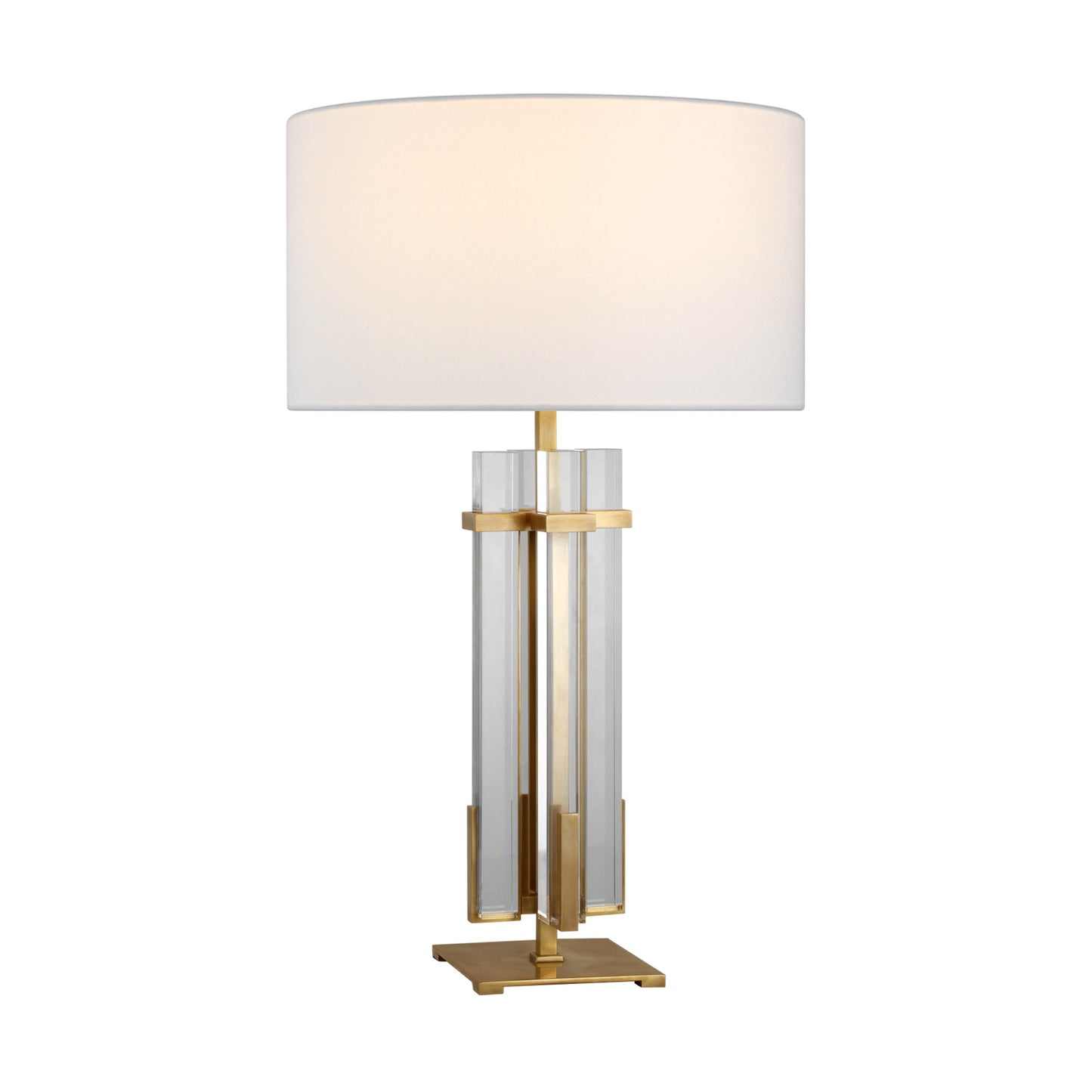 Ian K. Fowler Malik Large Alabaster Table Lamp - Brass Table Lamp Bloomingdales Lighting Brass  