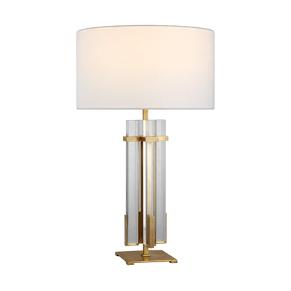 Ian K. Fowler Malik Large Alabaster Table Lamp - Brass Table Lamp Bloomingdales Lighting Brass  