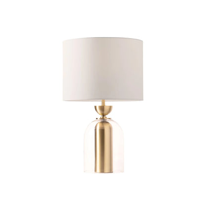 Martha Outer Glass Table Lamp - Brass Table Lamp Mayfield Lighting