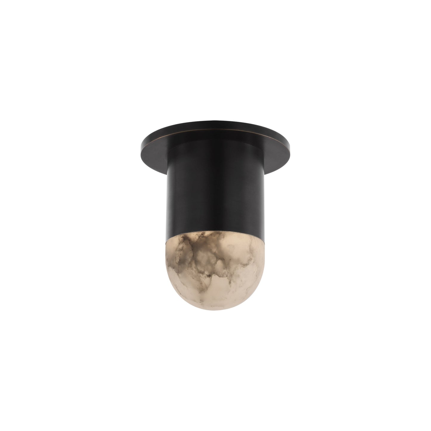 Kelly Wearstler Melange Alabaster Mini Monopoint Flush Mount - Brass Ceiling Flush Mount Bloomingdales Lighting Bronze