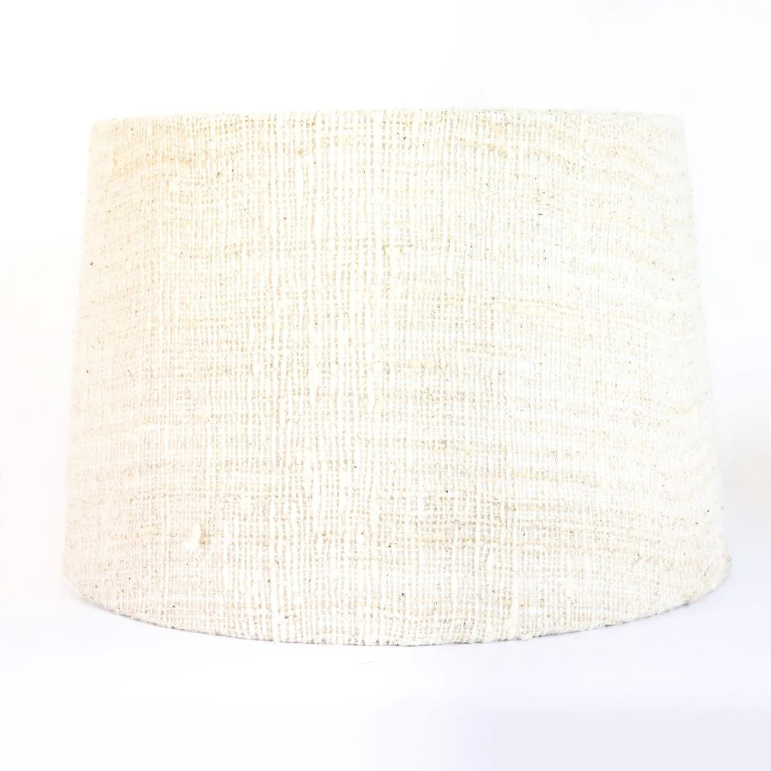 Omondi Small Terracotta Table Lamp Base - Antique Whitewashed Table Lamp Bisque Interiors Textured White