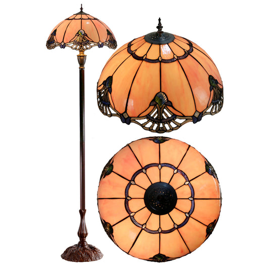Memphis Stained Glass Floor Lamp Floor Lamp G&G Bros