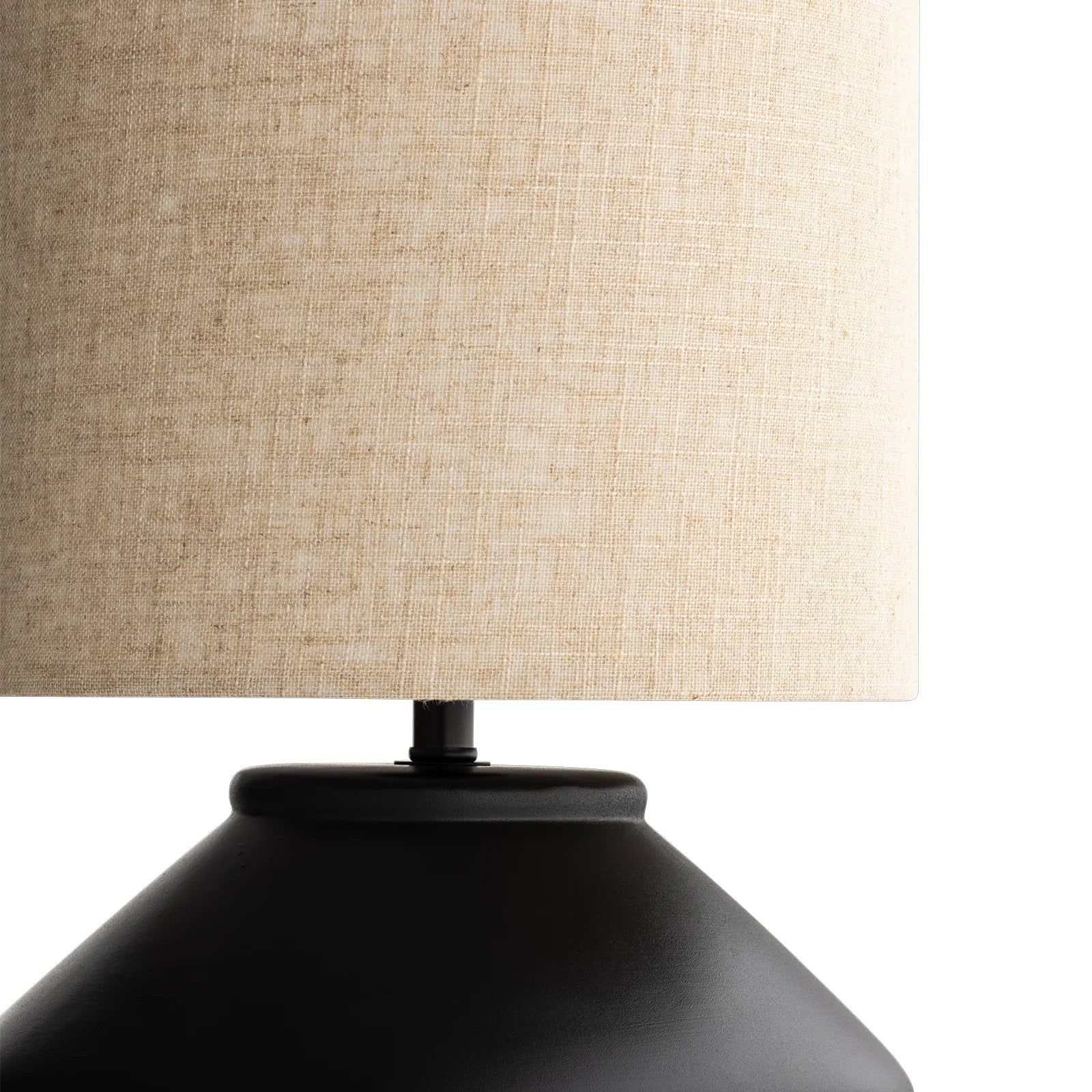 Mesa Ceramic Linen Table Lamp Table Lamp Mayfield Lighting