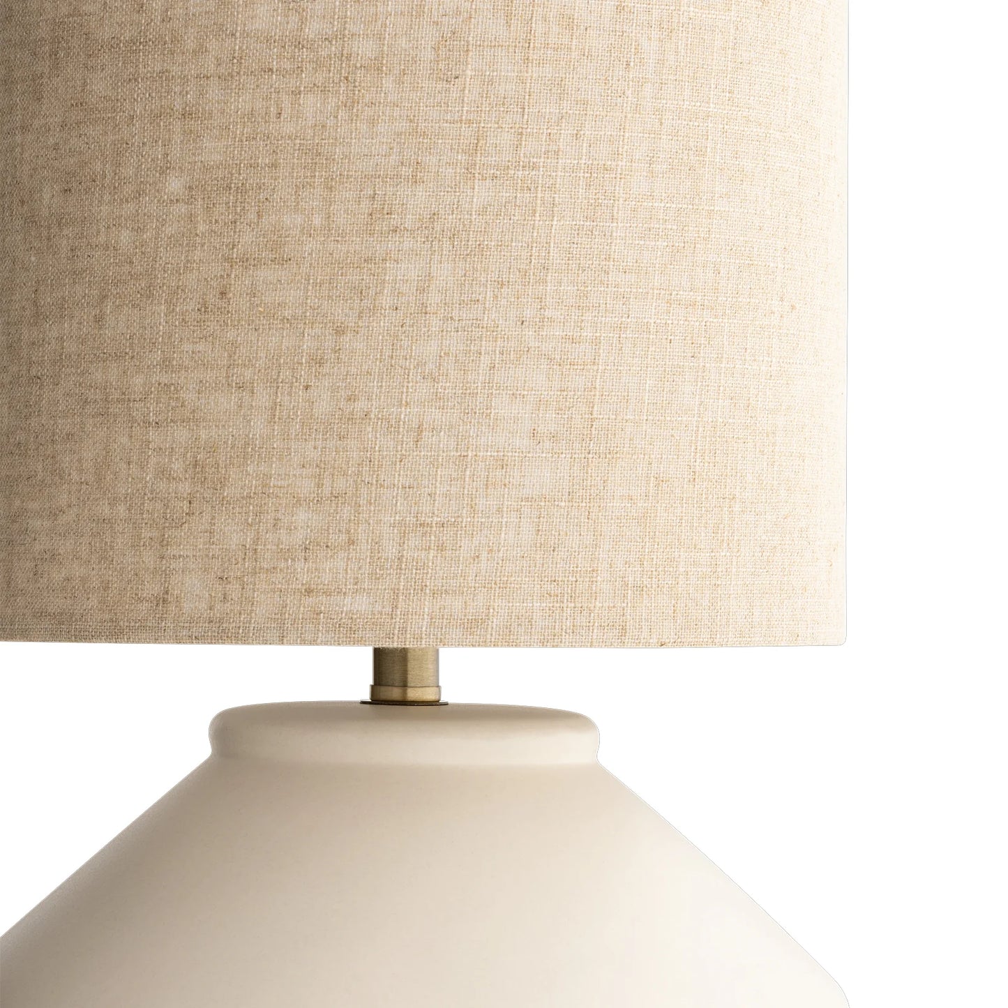 Mesa Ceramic Linen Table Lamp Table Lamp Mayfield Lighting