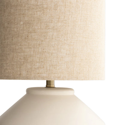 Mesa Ceramic Linen Table Lamp Table Lamp Mayfield Lighting