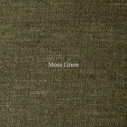 Crossover Curved Floor Lamp - Bronze Floor Lamp Bloomingdales Lighting Moss Linen