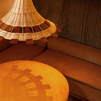 Napoli Rattan Pendant Light - Brown Pendant Light Gypset Cargo