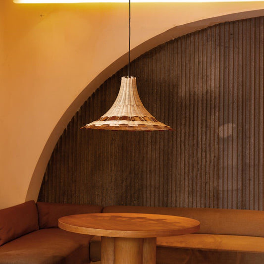 Napoli Rattan Pendant Light - Brown Pendant Light Gypset Cargo