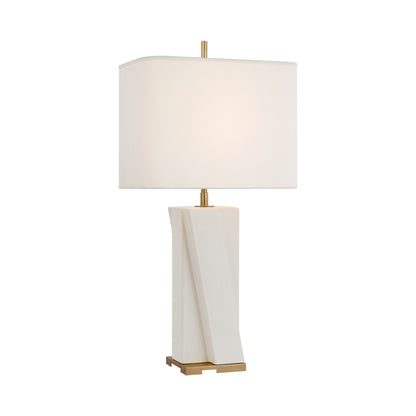 Thomas O'Brien Niki Medium Ceramic Table Lamp - Polar Blue Table Lamp Bloomingdales Lighting Ivory  