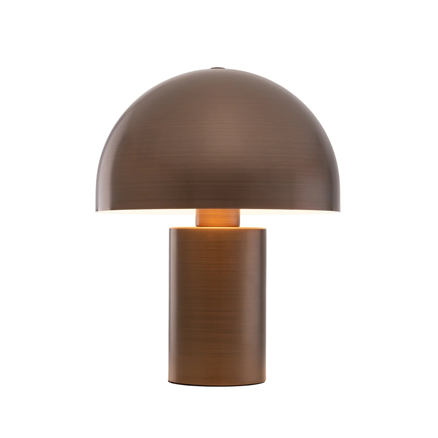 Ore Semi Dome Desk Lamp Desk Lamp Mayfield Lighting Brushed Bronze