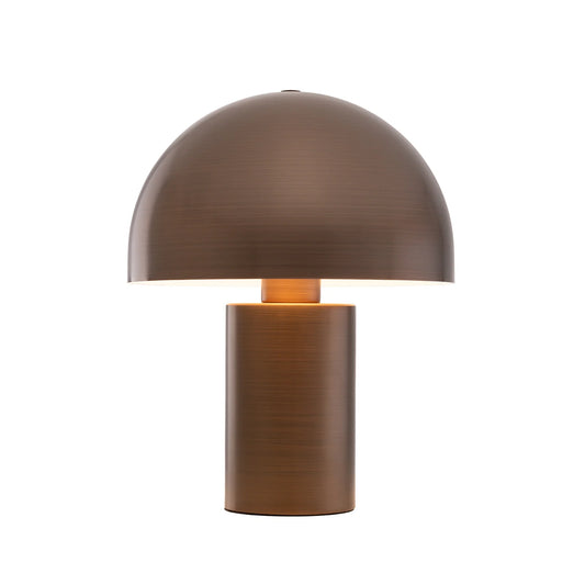 Ore Semi Dome Desk Lamp Desk Lamp Mayfield Lighting Brushed Bronze