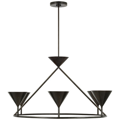 Paloma Contreras Orsay Large Ring Chandelier - Bronze Pendant Light Bloomingdales Lighting   