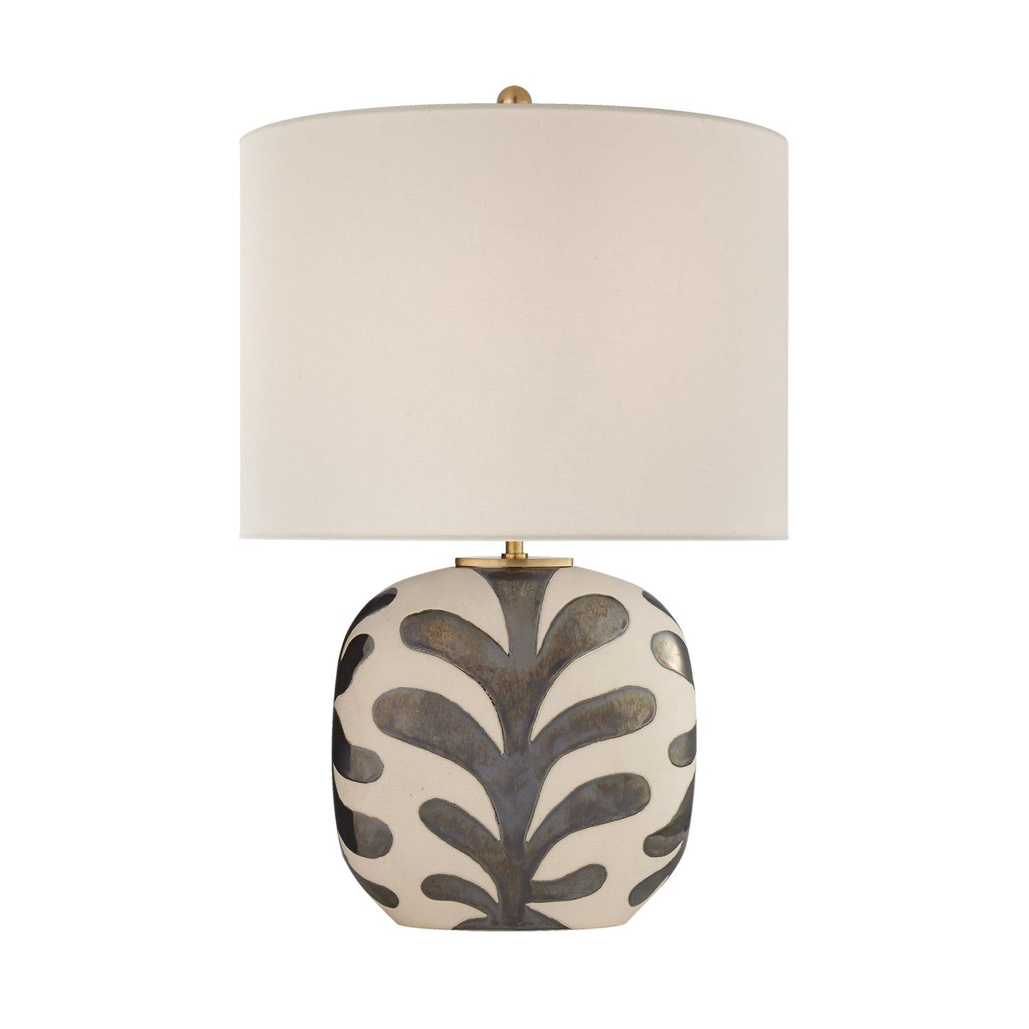 Kate Spade Parkwood Medium Natural Bisque Table Lamp - White Table Lamp Bloomingdales Lighting Black  
