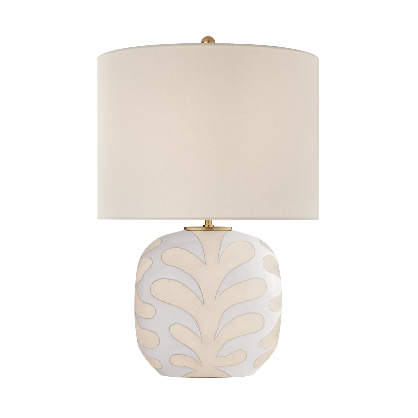 Kate Spade Parkwood Medium Natural Bisque Table Lamp - Cobalt Table Lamp Bloomingdales Lighting White  