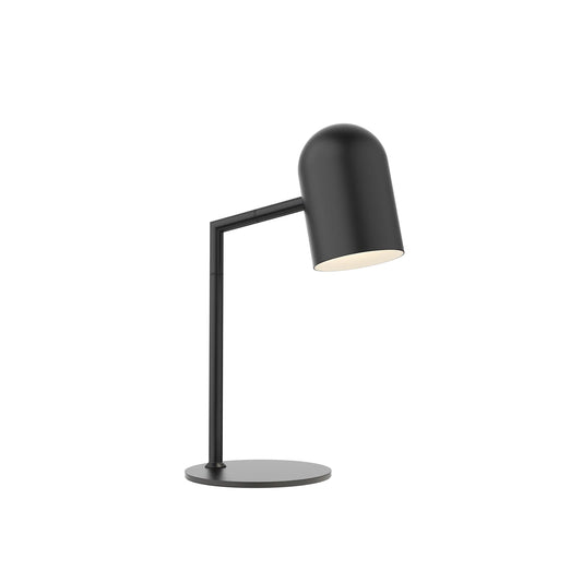 Pia Directional Shade Desk Lamp Desk Lamp Mayfield Lighting Black