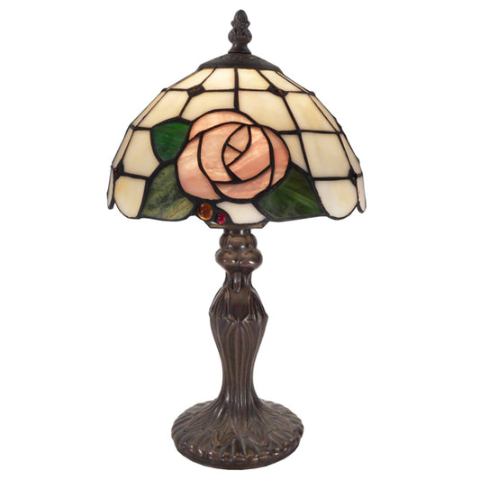 Pia Small Stained Glass Table Lamp Table Lamp G&G Bros