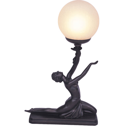 Pray Sculptural Art Deco Table Lamp Table Lamp G&G Bros