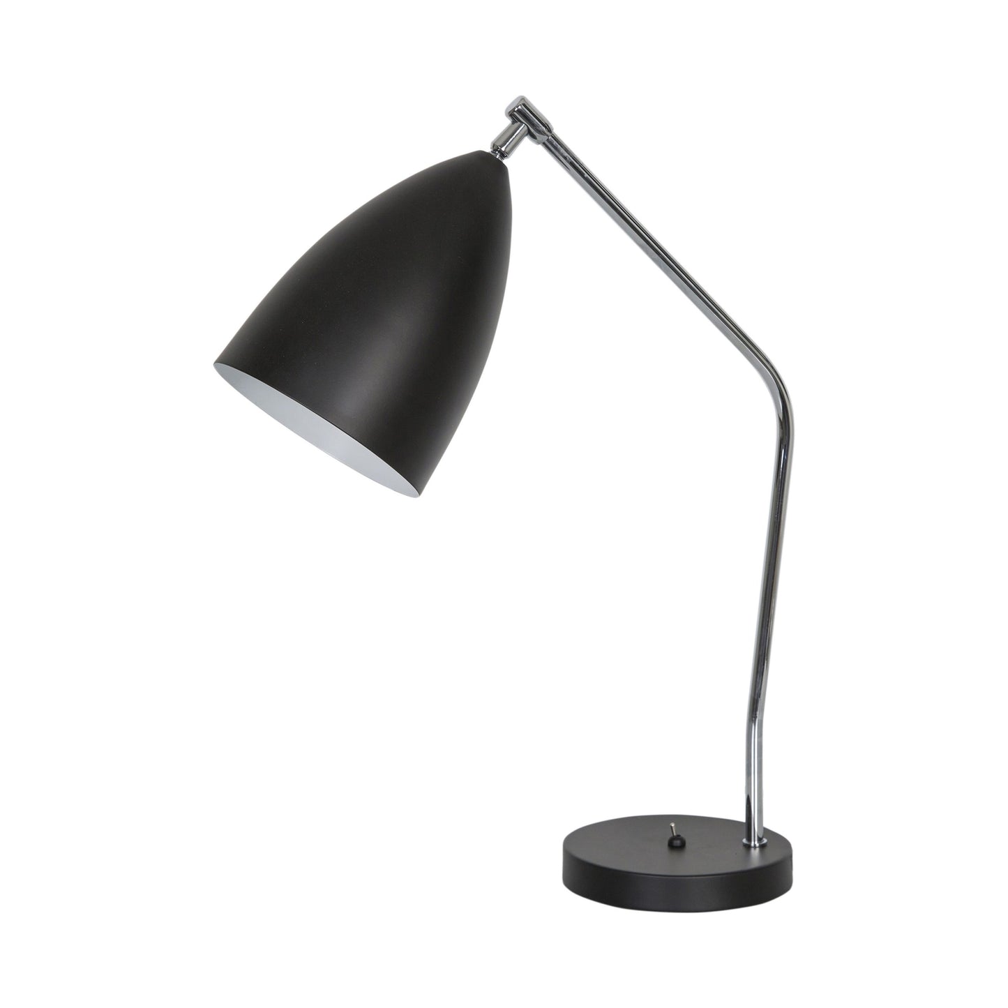 Ravello Black Metal Table Lamp - Brass Table Lamp Bloomingdales Lighting Polished Nickel  