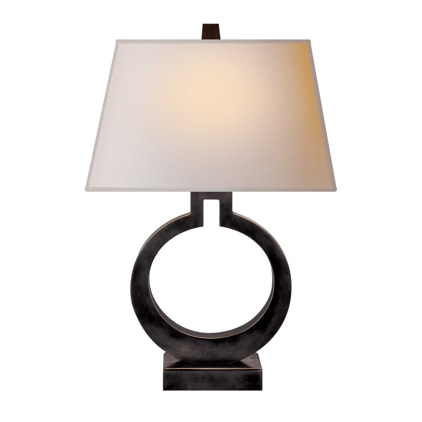 E. F. Chapman Ring Form Large Table Lamp - Crystal Table Lamp Bloomingdales Lighting Bronze  