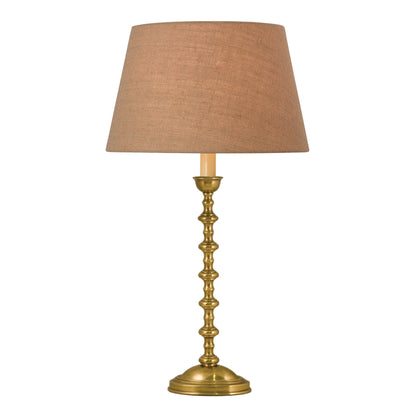 Scarlett Candlestick Table Lamp - Bronze Table Lamp Bloomingdales Lighting Brass Copper Silk