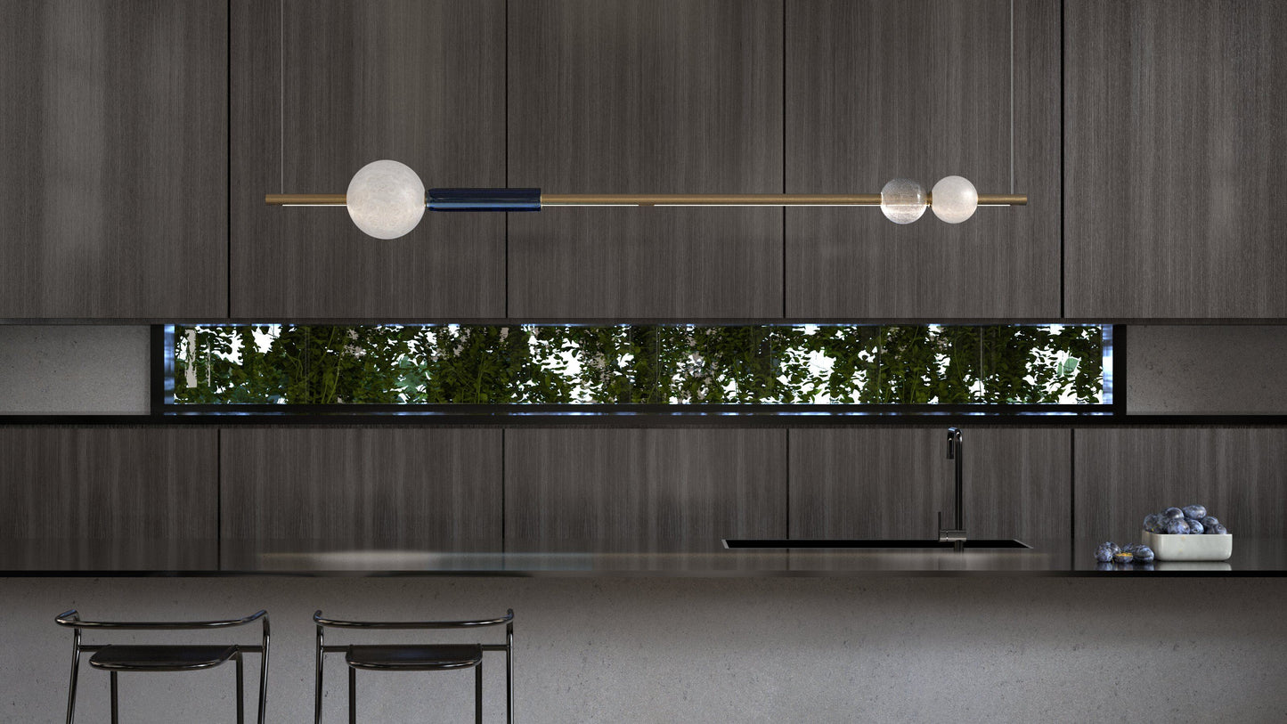 Comet Linear Tube Pendant Light Pendant Light ILANEL
