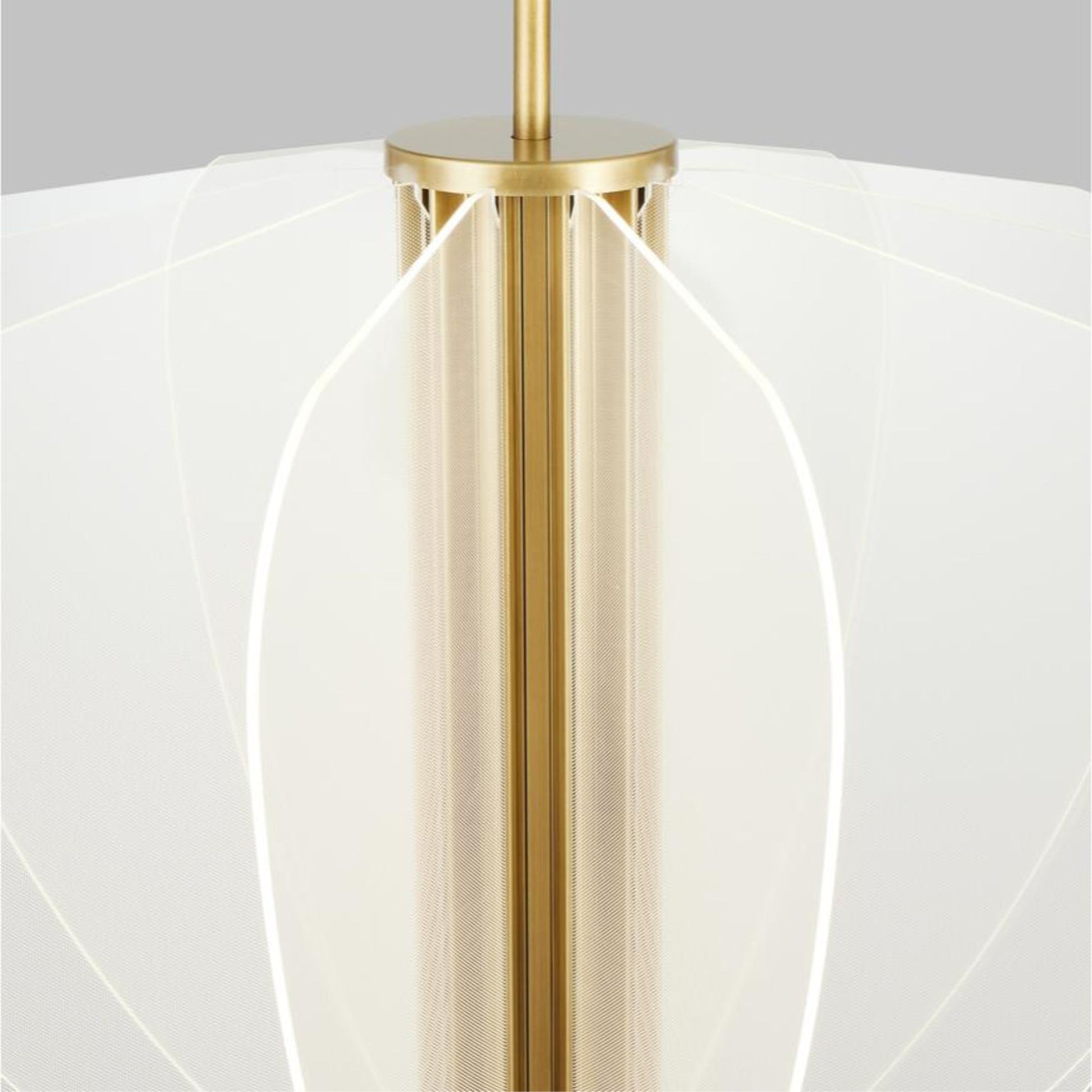 Sean Lavin Nyra Brass 28" Chandelier Pendant Light Bloomingdales Lighting   