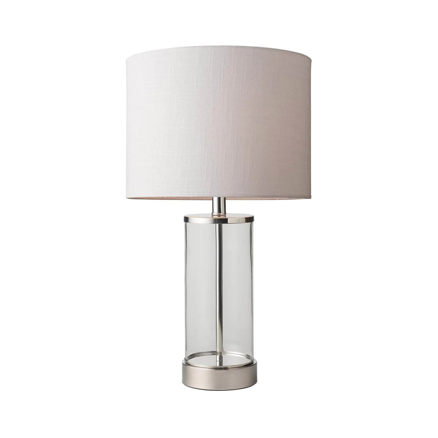Sloane Glass Table Lamp - Chrome Table Lamp Mayfield Lighting