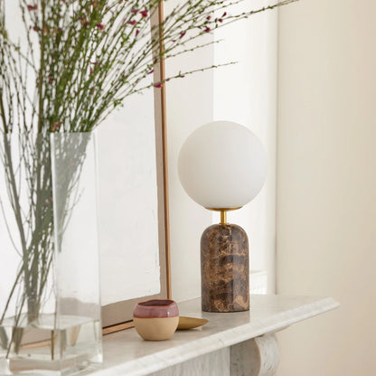 Soren Frosted Glass Desk Lamp Desk Lamp Mayfield Lighting