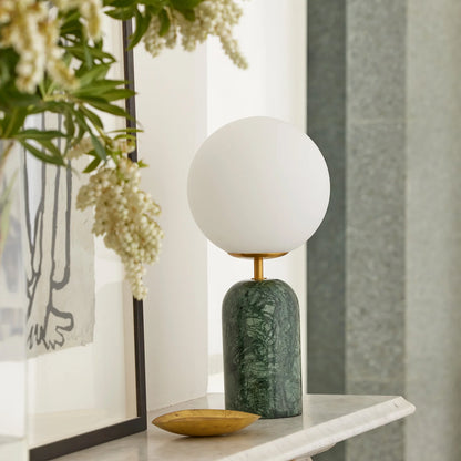 Soren Frosted Glass Desk Lamp Desk Lamp Mayfield Lighting