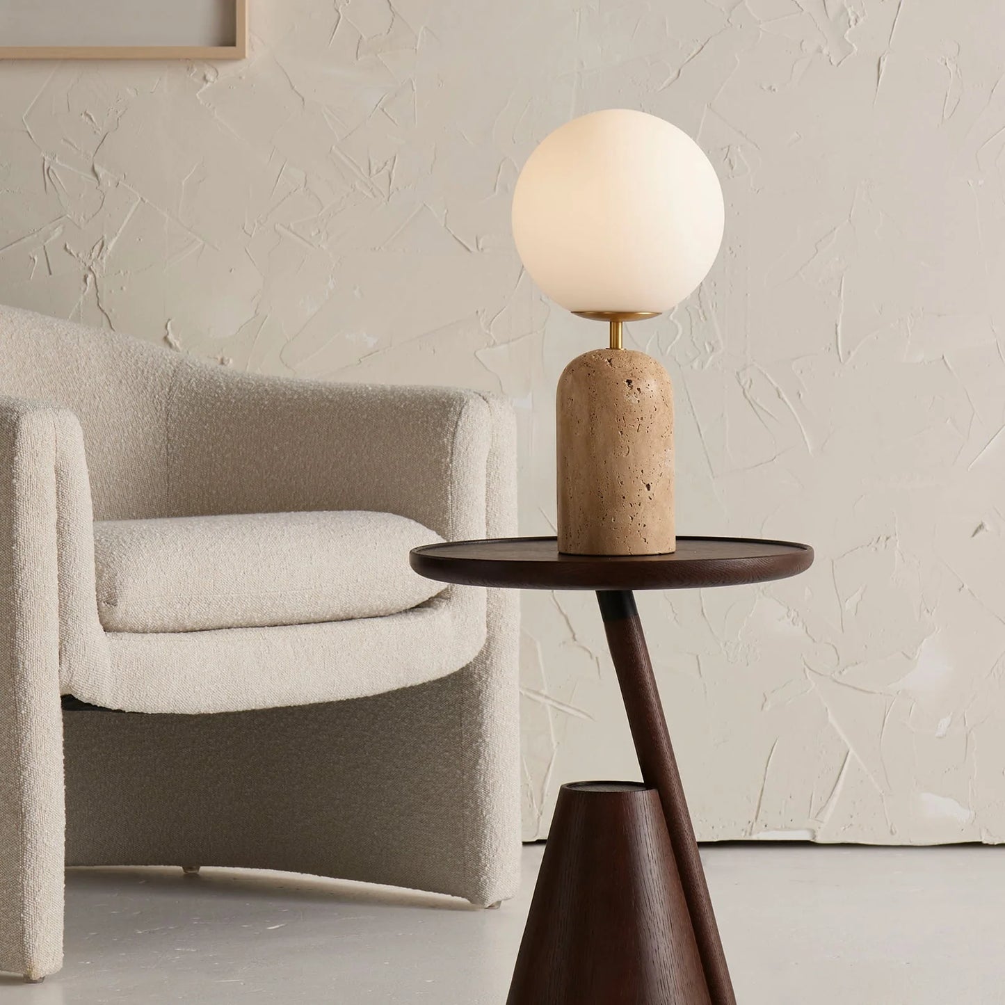 Soren Frosted Glass Desk Lamp Desk Lamp Mayfield Lighting