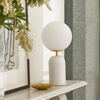 Soren Frosted Glass Desk Lamp Desk Lamp Mayfield Lighting