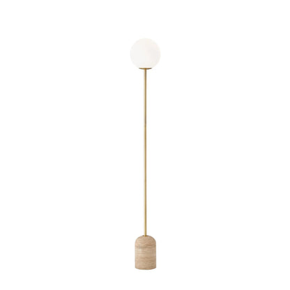 Soren Travertine Floor Lamp - Travertine Floor Lamp Mayfield Lighting