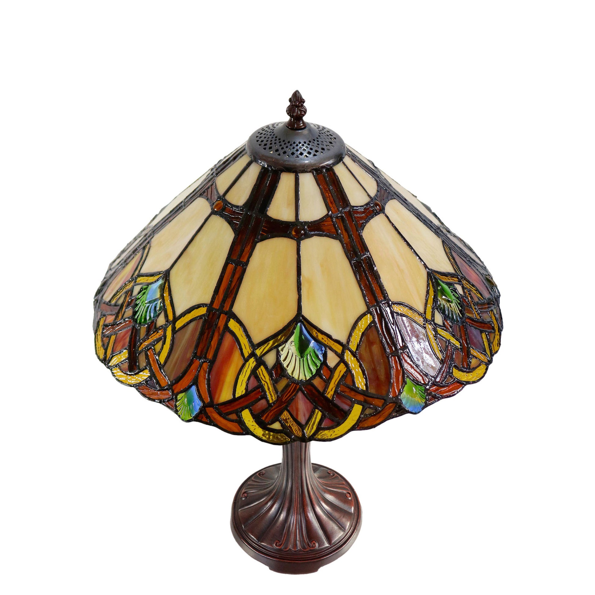 Sunset Stained Glass Table Lamp Table Lamp G&G Bros