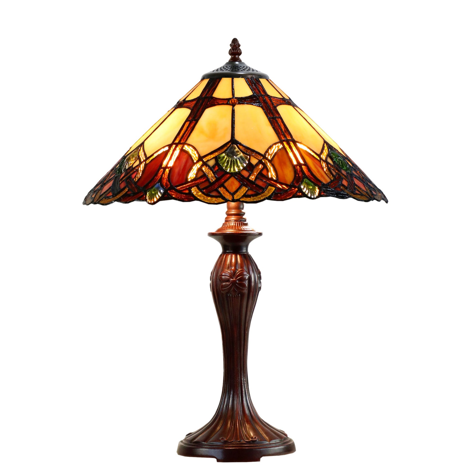 Sunset Stained Glass Table Lamp Table Lamp G&G Bros