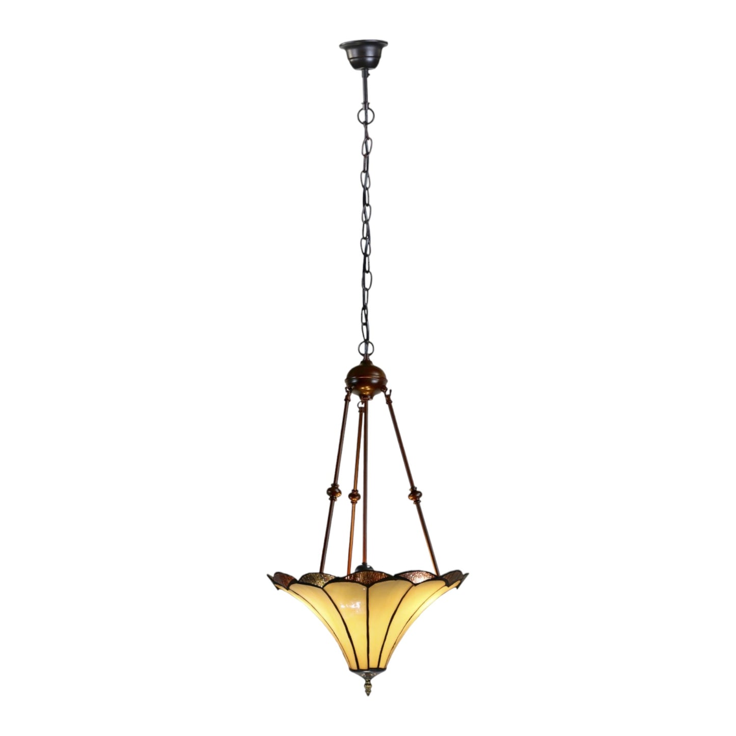 Tiffany Florence Stained Glass Pendant Light Pendant Light G&G Bros   