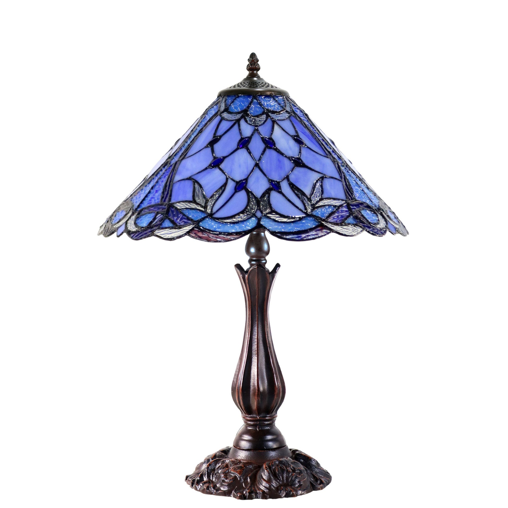 Talia Stained Glass Table Lamp Table Lamp G&G Bros