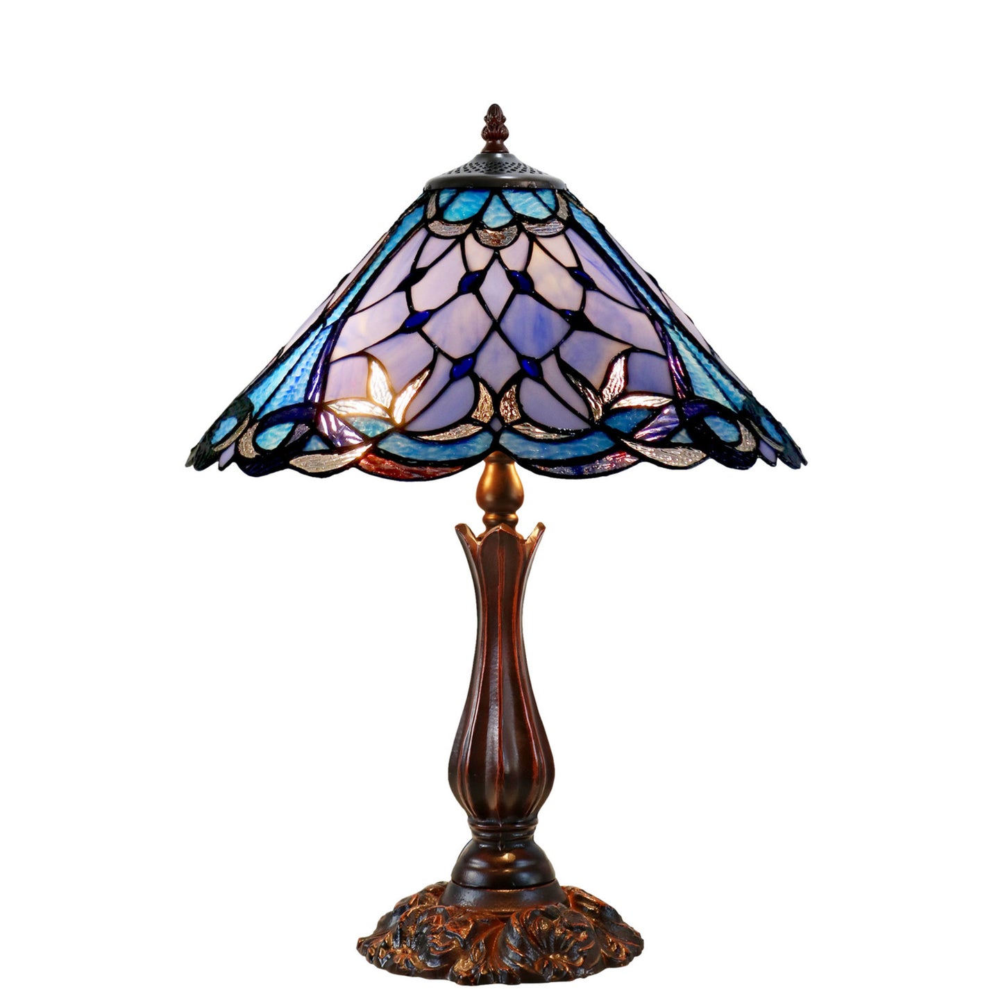 Talia Stained Glass Table Lamp Table Lamp G&G Bros